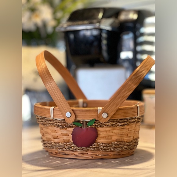 Accents Vintage Apple Basket From Around The 9s Poshmark